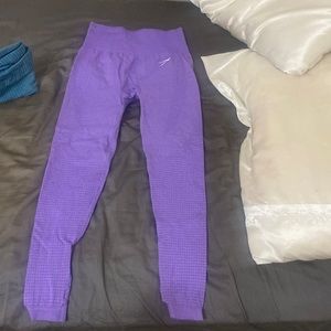 purple gymshark vital seamless 2.0 leggings